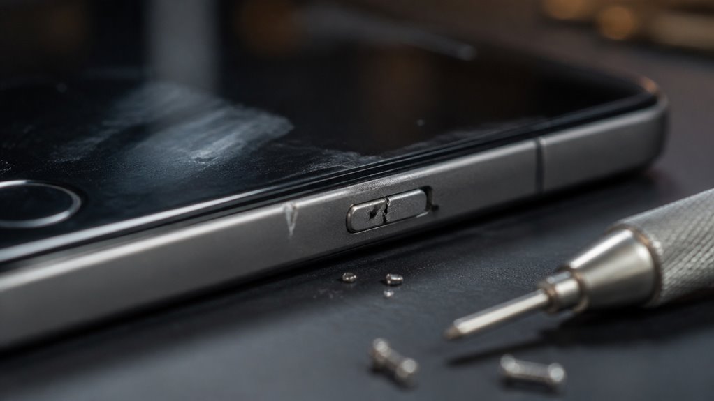 zepsuty przycisk zasilania iPhone'a