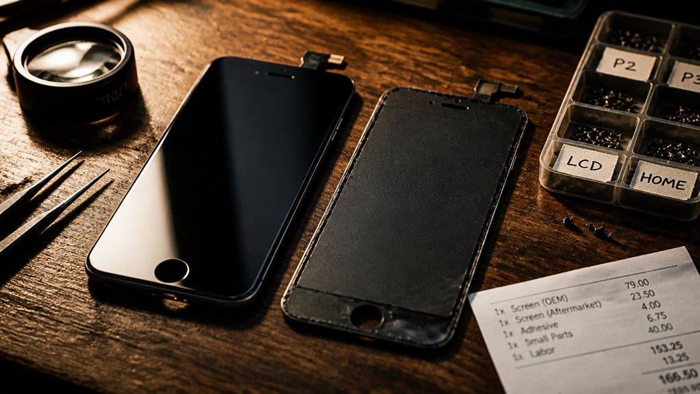 Parowanie części z iPhone'em – dlaczego oryginalne części są tak drogie koszty ryzyka i wybory naprawy