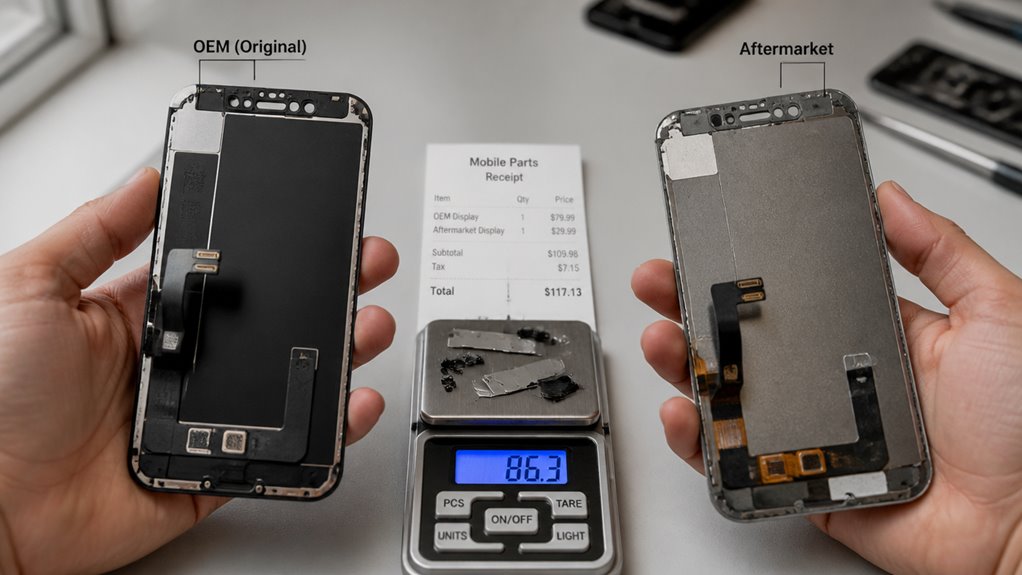 Parowanie części z iPhone'em – dlaczego oryginalne części są tak drogie oficjalna vs zewnętrzna naprawa